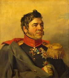 Portrait of Ivan L. Shakhovskiy (1777-1860), 1822. Creator: George Dawe