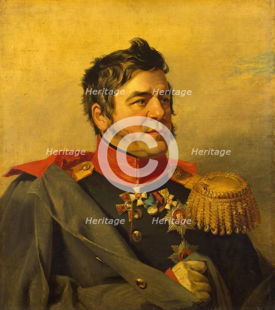 Portrait of Ivan L. Shakhovskiy (1777-1860), 1822. Creator: George Dawe.