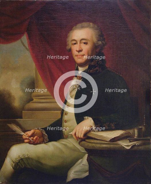 Portrait of Ivan Lazarevich Lazarev (1735-1801).