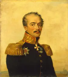Portrait of Ivan M. Vadbolsky (1781-1861), 1823. Creator: Workshop of George Dawe