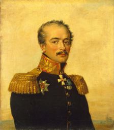 Portrait of Ivan M. Vadbolsky (1781-1861), 1823. Creator: Workshop of George Dawe