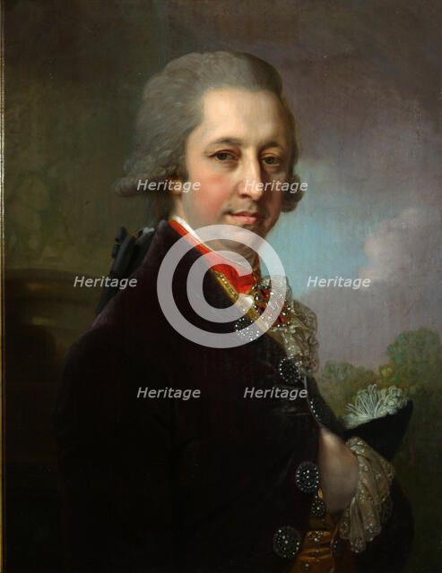 Portrait of Ivan Mikhailovich Yakovlev, 1800. Artist: Borovikovsky, Vladimir Lukich (1757-1825)