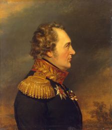 Portrait of Ivan N. (Magnus Gustav) Essen (1758/59-1813), 1822. Creator: Workshop of George Dawe