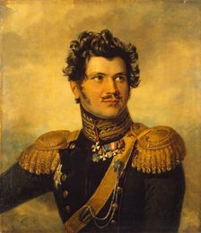 Portrait of Ivan O. Sukhozanet (1788-1861), 1822. Creator: Workshop of George Dawe