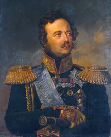 Portrait of Ivan Paskevich, 1886. Creator: Friedrich Randel