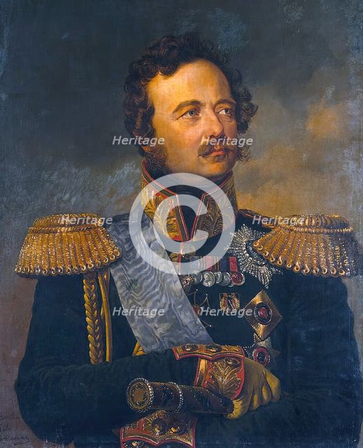 Portrait of Ivan Paskevich, 1886. Creator: Friedrich Randel.