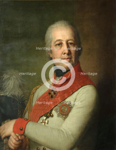 Portrait of Ivan Petrovich Dunin, 1801. Artist: Borovikovsky, Vladimir Lukich (1757-1825)