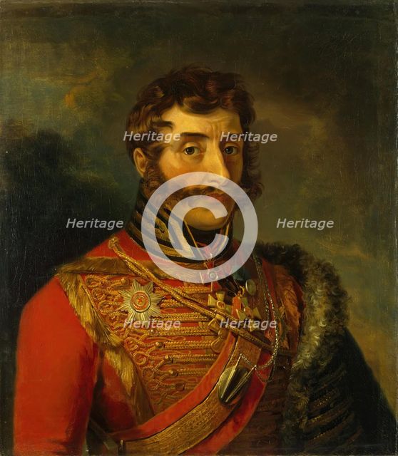 Portrait of Ivan S. Dorokhov (1762-1815), 1822. Creators: George Dawe, Workshop of George Dawe.