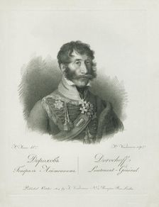 Portrait of Ivan Semyonovich Dorokhov (1762-1815), 1813