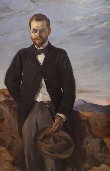 Portrait of Ivan Shchukin (1869-1908), 1899. Creator: Ignacio Zuloaga