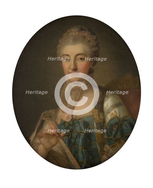 Portrait of Izabela Branicka née Poniatowska, 1767. Creator: Per Krafft the Elder.