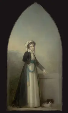 Portrait of Izabela née von Flemming, Princess Czartoryska (1746-1835), c1790. Creator: Maria Louisa Catherine Cecilia Cosway
