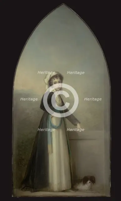 Portrait of Izabela née von Flemming, Princess Czartoryska (1746-1835), c1790. Creator: Maria Louisa Catherine Cecilia Cosway.