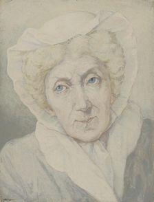 Portrait of Izabela née von Flemming, Princess Czartoryska (1746-1835), 1832-1835. Creator: Wojciech Kornel Stattler