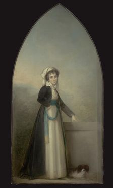 Portrait of Izabela née von Flemming, Princess Czartoryska (1746-1835), c1790. Creator: Maria Louisa Catherine Cecilia Cosway