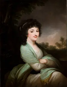 Portrait of Izabela Oginska née Lasocka, 1792-1793. Creator: Jozef Grassi