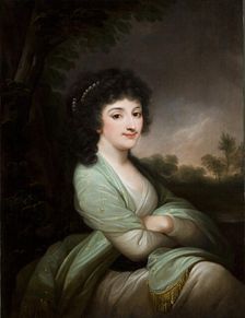 Portrait of Izabela Oginska née Lasocka, 1792-1793. Creator: Jozef Grassi