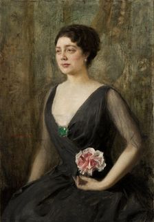Portrait of Izabela Szembekowa, c1912. Creator: Teodor Axentowicz