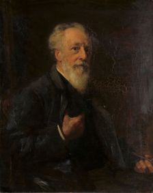 Portrait of J.A.B. Stroebel (1821-1905), painter, 1892. Creator: Pieter de Josselin de Jong
