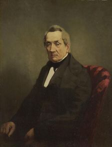 Portrait of J C de Brunett, Consul-General of Russia to Amsterdam, c.1850. Creator: Anon