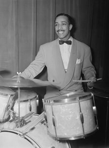 Portrait of J. C. (James Charles) Heard, Café Society (Downtown)(?), New York, N.Y., ca. July 1946. Creator: William Paul Gottlieb