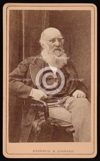 Portrait of J. H. Silbert, Before 1877. Creator: Barraud & Jerrard.