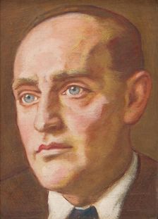 Portrait of J. P, 1920-1929. Creator: Milan Thomka Mitrovsky