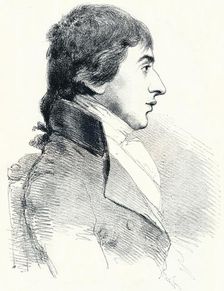 Portrait of JMW Turner c1827 (1904). Artist: Charles Turner