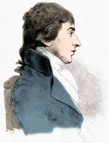 Portrait of JMW Turner c1827 (1904). Artist: Charles Turner