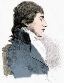 Portrait of JMW Turner c1827 (1904). Artist: Charles Turner