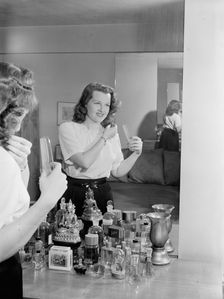 Portrait of Jo Stafford, ca. July 1946. Creator: William Paul Gottlieb