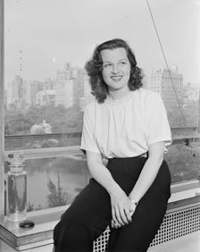Portrait of Jo Stafford, New York, N.Y.(?), ca. July 1946. Creator: William Paul Gottlieb