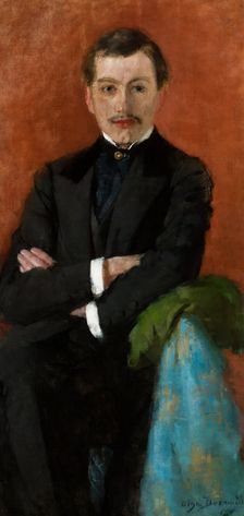 Portrait of Józef Czajkowski, 1892. Creator: Olga Boznanska