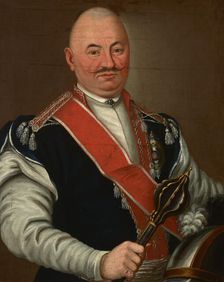Portrait of Józef Gabriel Stempkowski (d. 1793), Voivode of Kyiv, between 1768-1780. Creator: Unknown