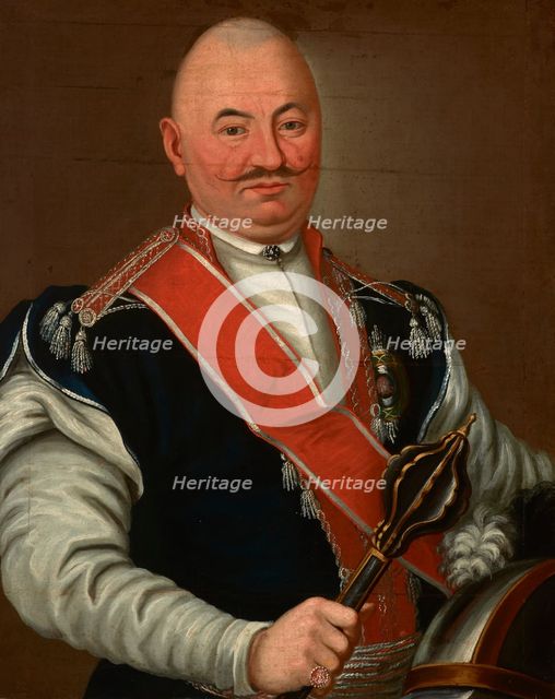 Portrait of Józef Gabriel Stempkowski (d. 1793), Voivode of Kyiv, between 1768-1780. Creator: Unknown.