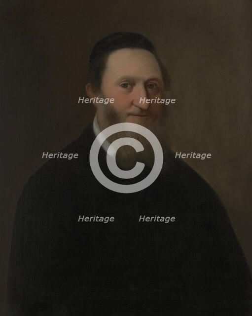 Portrait of Józef Haber, 1870. Creator: Aleksander Kotsis.