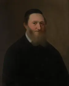 Portrait of Józef Haber, 1870. Creator: Aleksander Kotsis