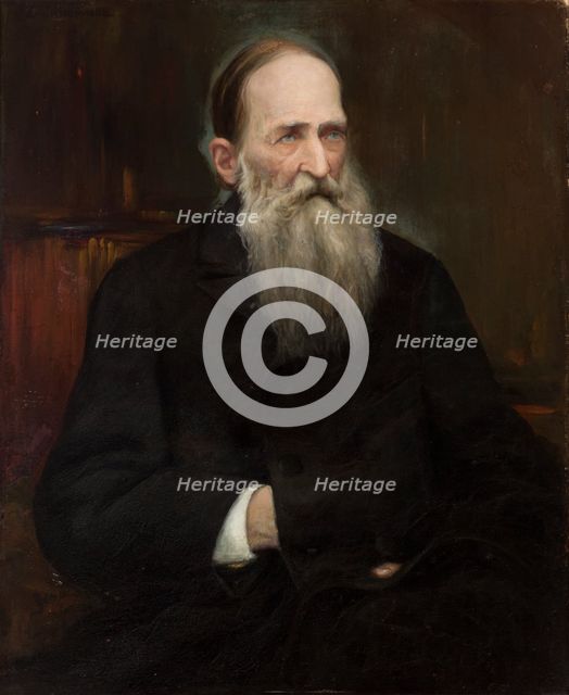 Portrait of Józef Ignacy Kraszewski, c1880.