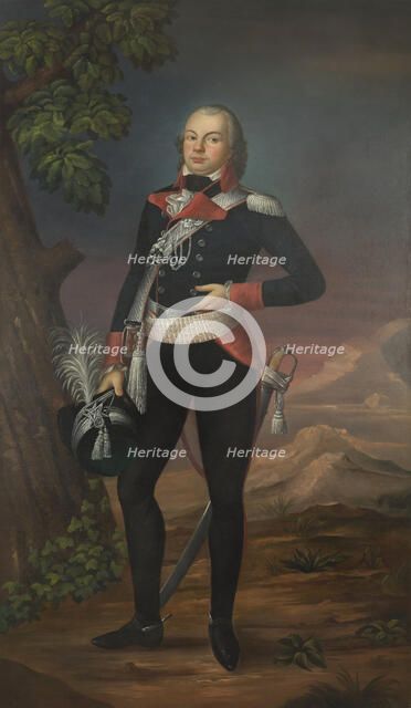Portrait of Jozef Niemojewski (1769-1839), Early 19th cen.. Creator: Anonymous.