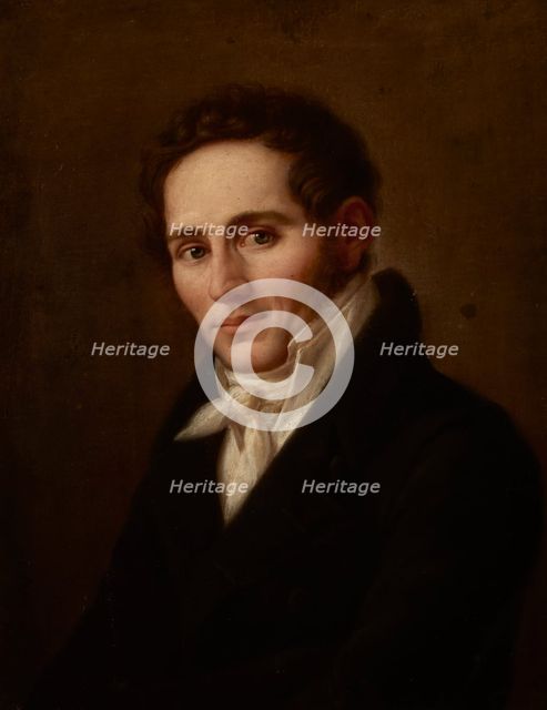 Portrait of Józef Sedelmajer, c1817. Creator: Jozef Brodowski.