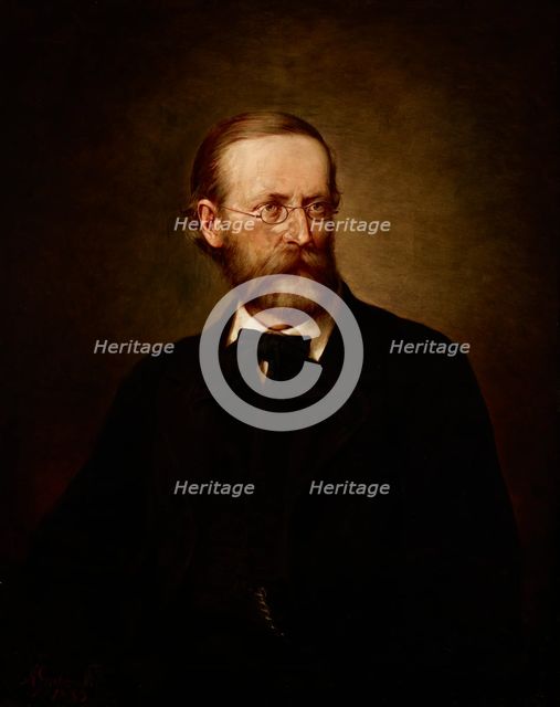 Portrait of Józef Szujski, 1885. Creator: Andrzej Bronislaw Grabowski.
