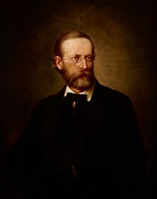 Portrait of Józef Szujski, 1885. Creator: Andrzej Bronislaw Grabowski