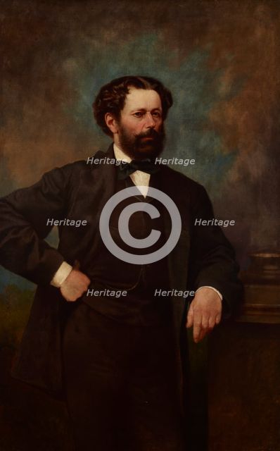 Portrait of Józef Potocki, 1864. Creator: Anton Teofil Kwiatkowski.