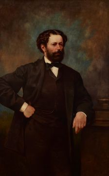 Portrait of Józef Potocki, 1864. Creator: Anton Teofil Kwiatkowski
