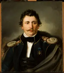 Portrait of Józef Patelski, 1844. Creator: Jan Nepomucen Glowacki