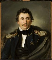 Portrait of Józef Patelski, 1844. Creator: Jan Nepomucen Glowacki
