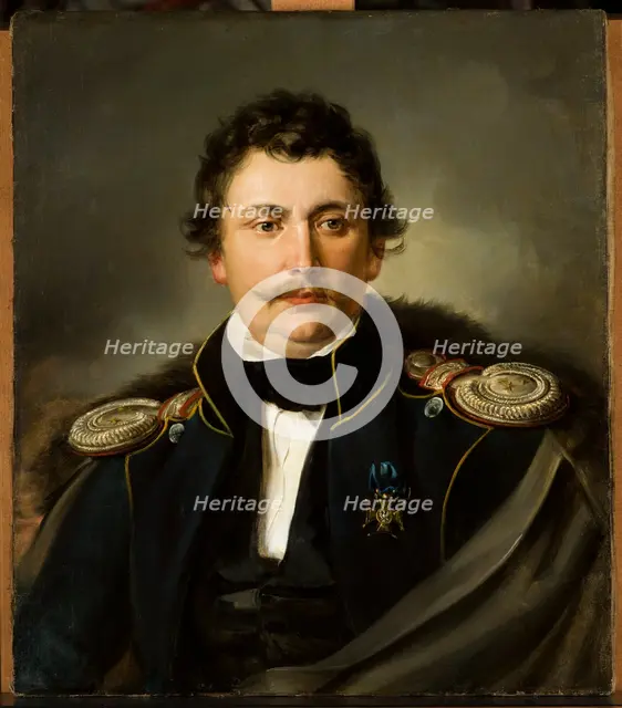 Portrait of Józef Patelski, 1844. Creator: Jan Nepomucen Glowacki.