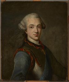 Portrait of Józef Paulin Sanguszko (1740-1781), Grand Marshal of Lithuania, 3rd quarter of 19th cent Creator: Unknown