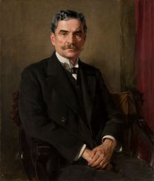 Portrait of Józef Pakies, between 1914-1915. Creator: Kazimierz Pochwalski