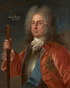 Portrait of Józef Wandalin Mniszch (1670-1747), Grand Marshal of the Crown, 2nd half of 18th century Creator: Unknown